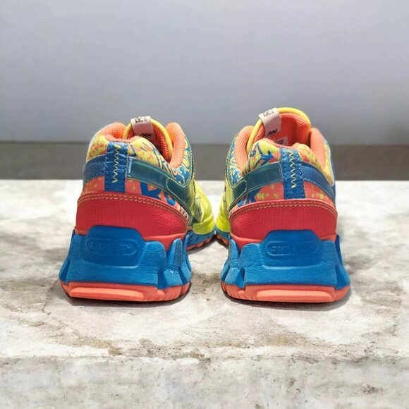 Reebok ZigTech Mens Athletic Running Shoes Multicolor Size 6.5 - Picture 4 of 5